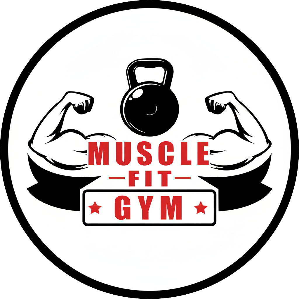 Muscle Fit Gym Logo